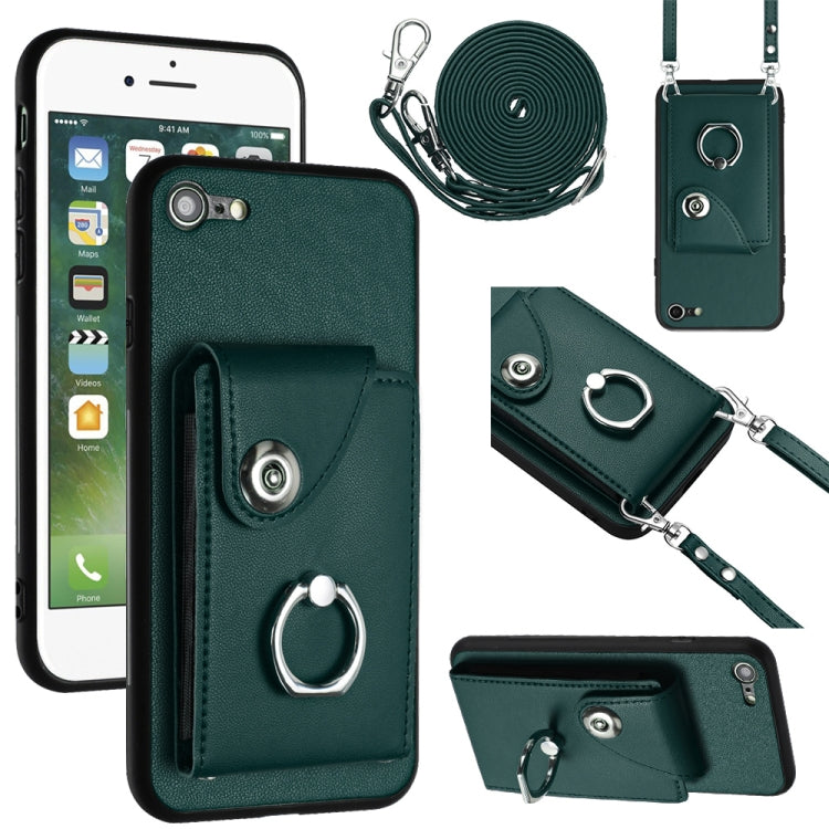 Organ Card Bag Ring Holder Phone Case with Long Lanyard
