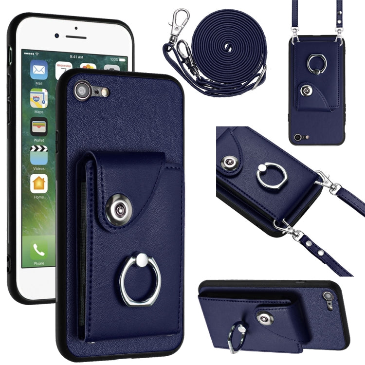 Organ Card Bag Ring Holder Phone Case with Long Lanyard