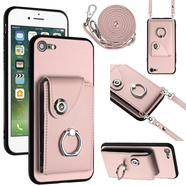 Organ Card Bag Ring Holder Phone Case with Long Lanyard