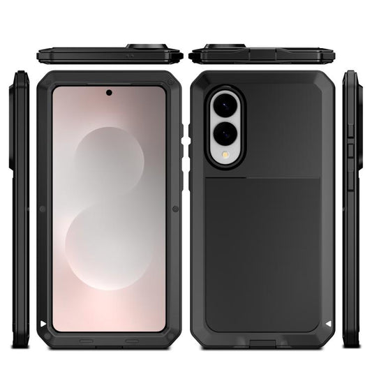 Shockproof Life Waterproof Silicone + Zinc Alloy Phone Case