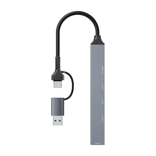 ADS-809D 5 in 1 USB + Type-C to PD100W + USB3.0/2.0 + Type-C HUB Docking Station, ADS-809D