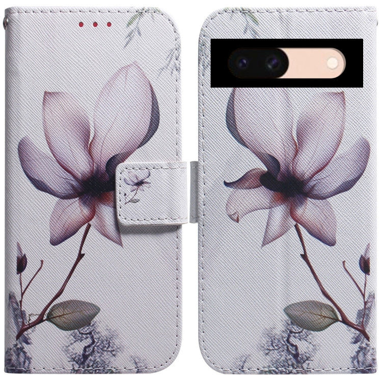 Coloured Drawing Flip Leather Phone Case, For Google Pixel 10a, For Google Pixel 9a, For Google Pixel 9 Pro, For Google Pixel 9, For Google Pixel 8a