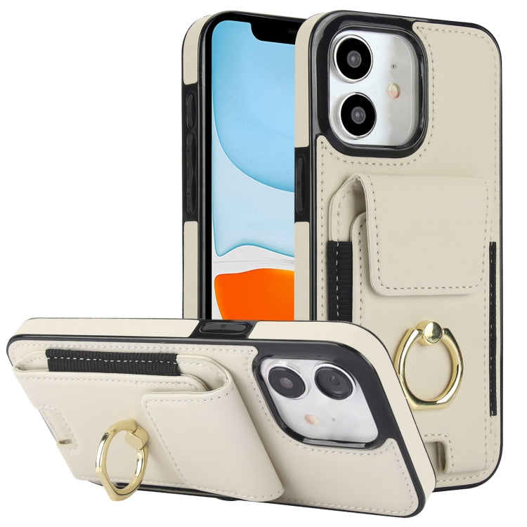 Elastic Card Bag Ring Holder Phone Case