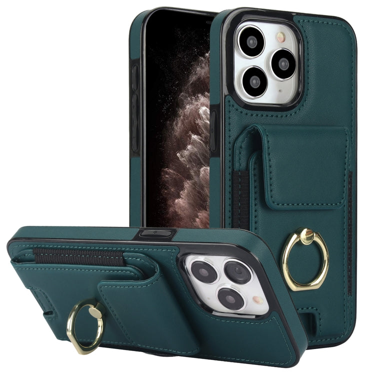Elastic Card Bag Ring Holder Phone Case