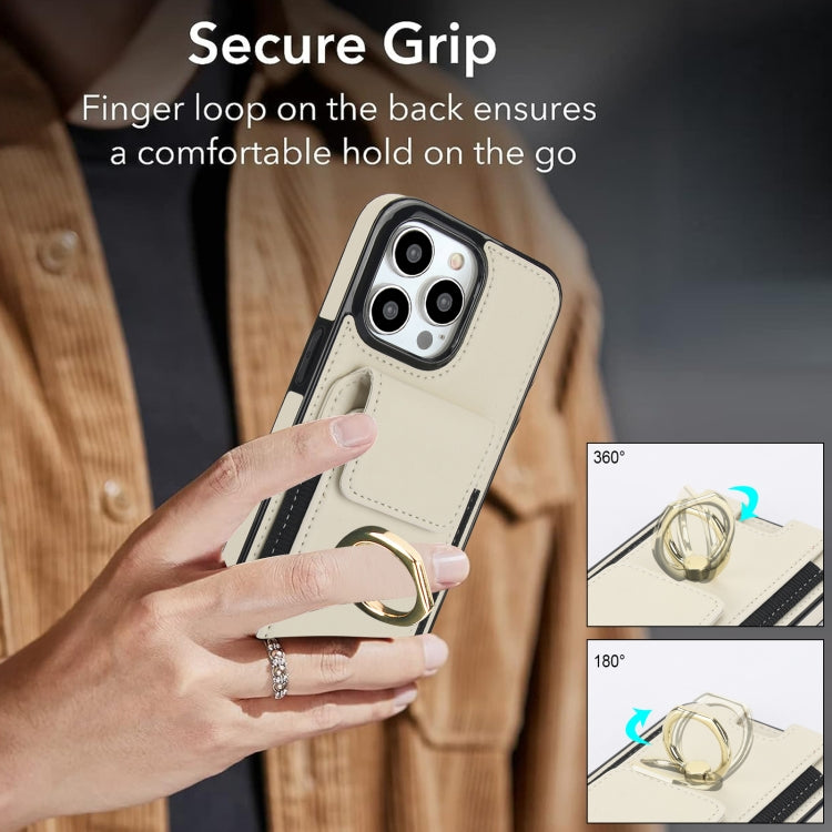 Elastic Card Bag Ring Holder Phone Case