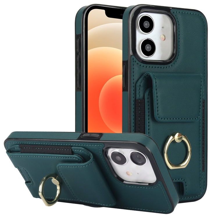 Elastic Card Bag Ring Holder Phone Case