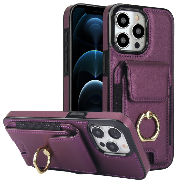 Elastic Card Bag Ring Holder Phone Case