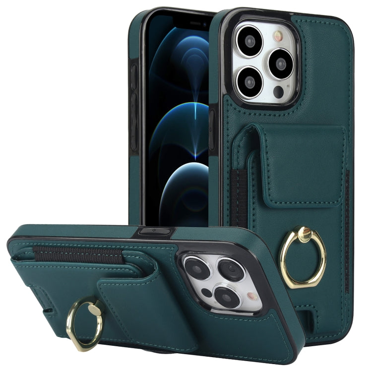 Elastic Card Bag Ring Holder Phone Case