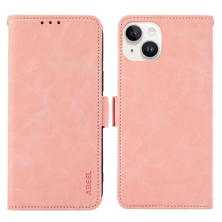 ABEEL Frosted Magnetic RFID Leather Phone Case