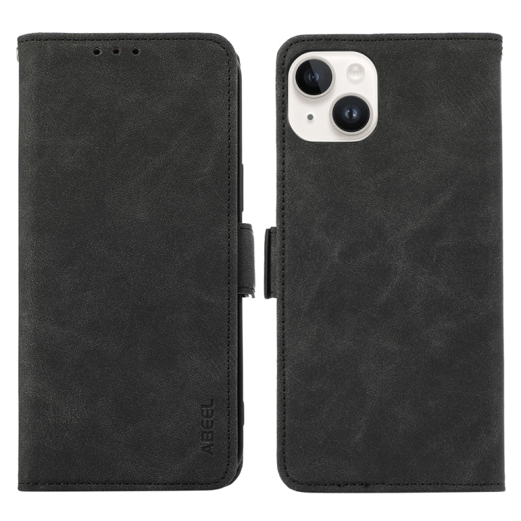 ABEEL Frosted Magnetic RFID Leather Phone Case