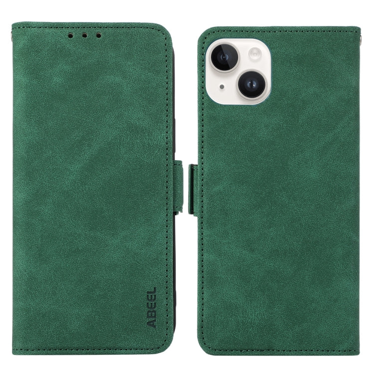 ABEEL Frosted Magnetic RFID Leather Phone Case