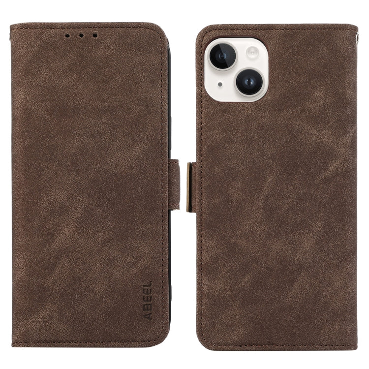 ABEEL Frosted Magnetic RFID Leather Phone Case