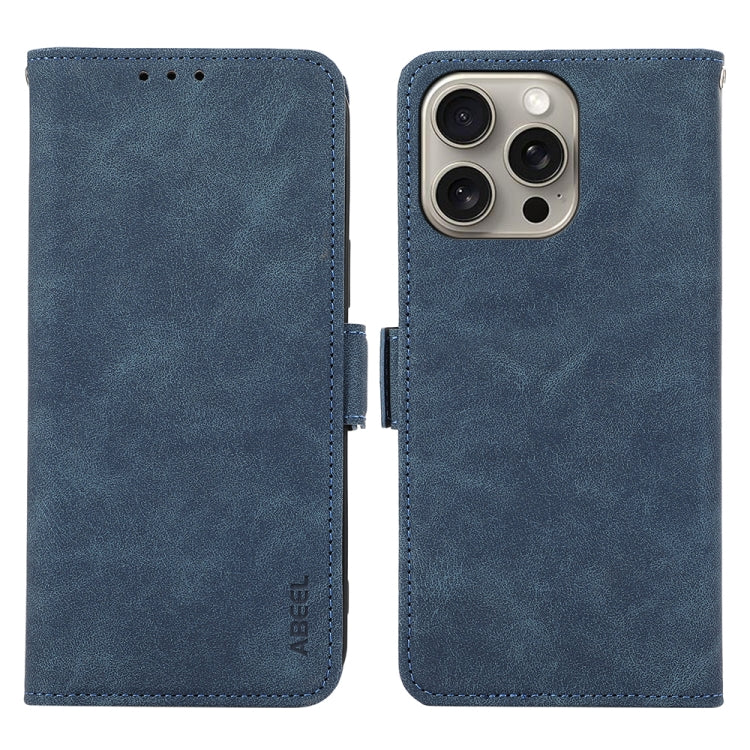 ABEEL Frosted Magnetic RFID Leather Phone Case