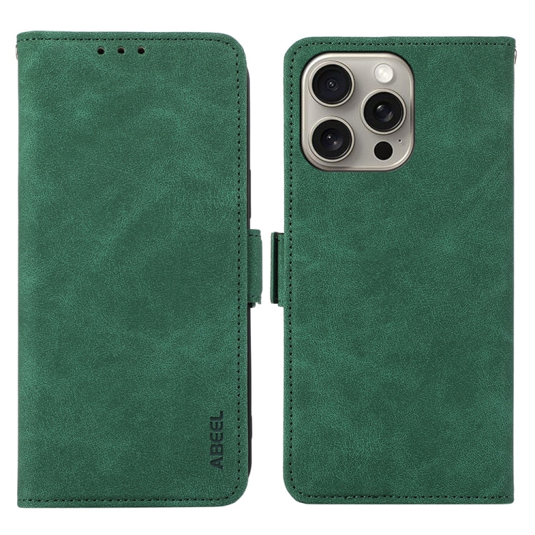 ABEEL Frosted Magnetic RFID Leather Phone Case