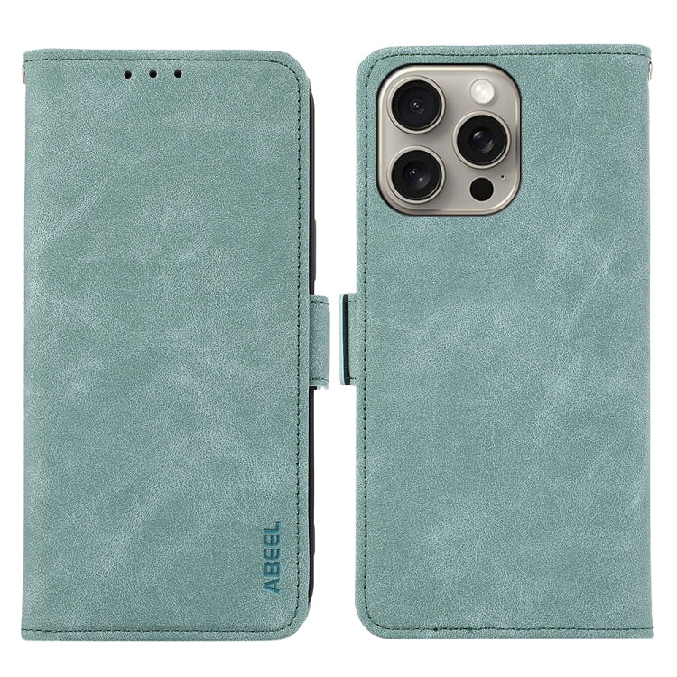 ABEEL Frosted Magnetic RFID Leather Phone Case