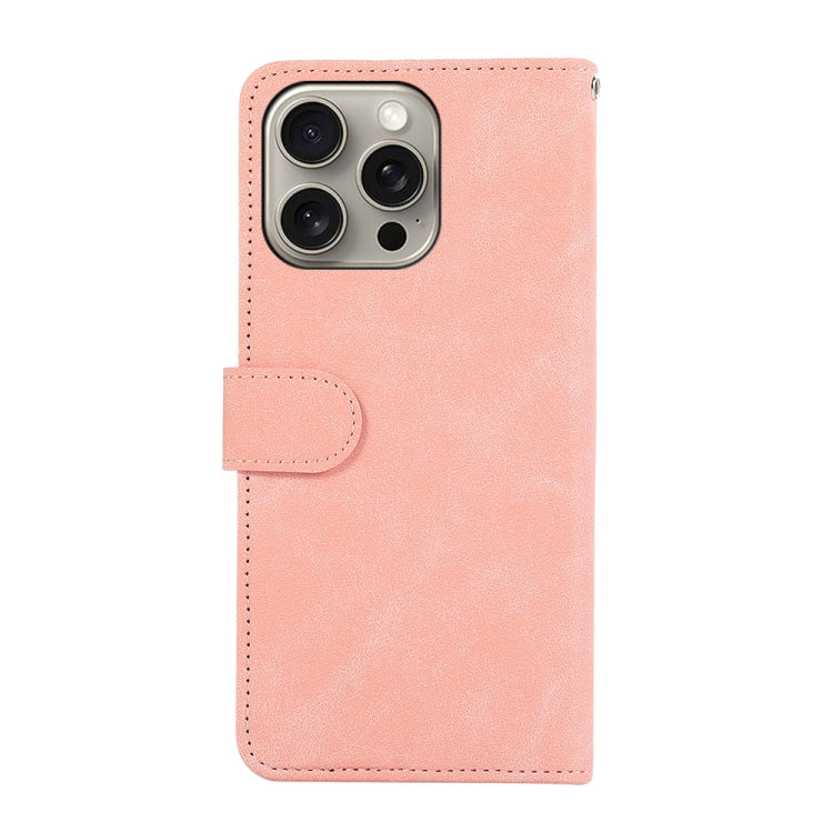 ABEEL Color Block Magnetic RFID Leather Phone Case