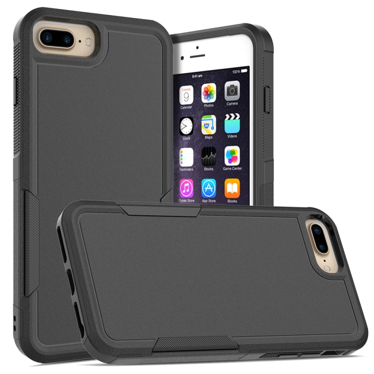 Coque 2 en 1 PC + TPU pour iPhone XS Max, iPhone 8 Plus / 7 Plus / 6 Plus