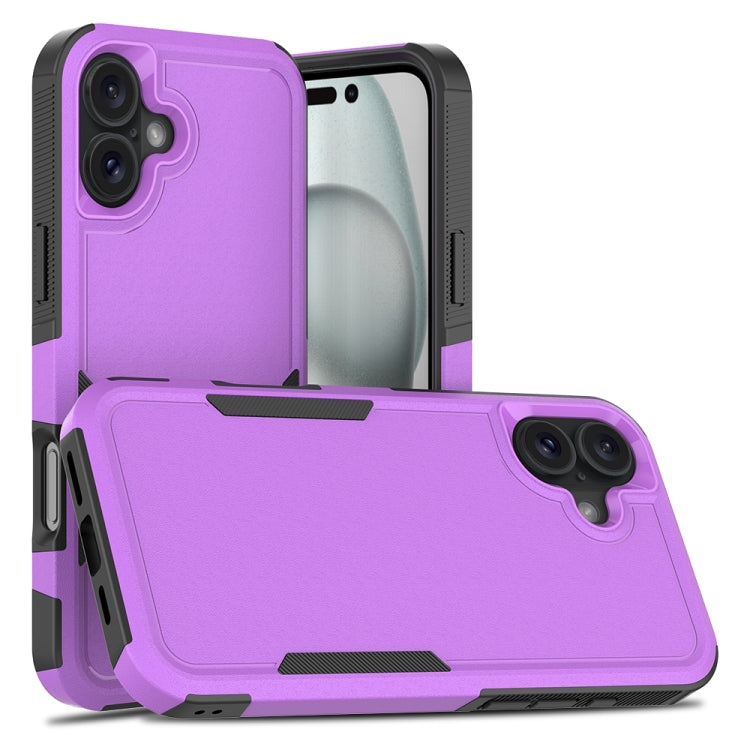 2 in 1 PC + TPU Phone Case, For iPhone 16e, For iPhone 16 Pro Max, For iPhone 16 Pro, For iPhone 16 Plus, For iPhone 16, For iPhone 15 Pro Max, For iPhone 15 Pro, For iPhone 15 Plus, For iPhone 15, For iPhone SE 2022 / 2020 / 8 / 7 / 6, For iPhone X / ...