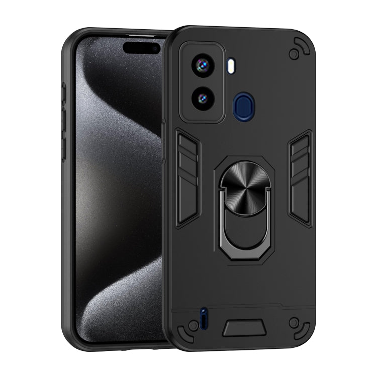 Shockproof Metal Ring Holder Phone Case