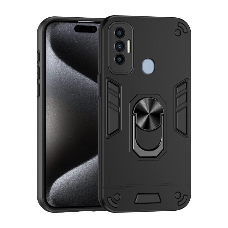 Shockproof Metal Ring Holder Phone Case