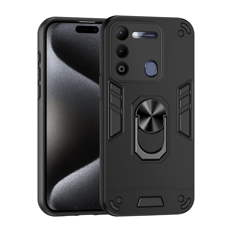 Shockproof Metal Ring Holder Phone Case