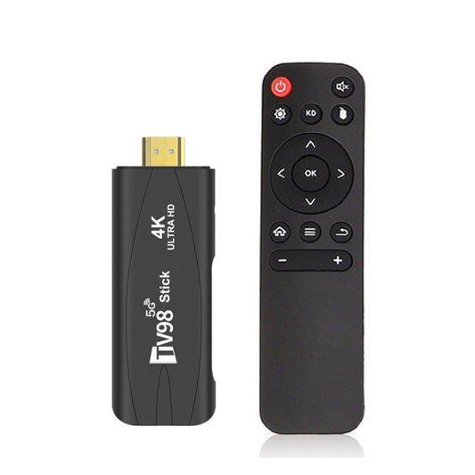 TV98 Rockchip 3228A Quad Core 4K HD Bluetooth Android TV Stick, Rockchip 3228A 4K, 4GB+32GB, 2GB+16GB