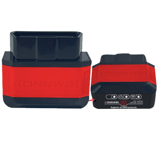 KONNWEI KW906 Bluetooth 5.0 Scanner OBD2 pour voiture compatible Android et iOS, KW906