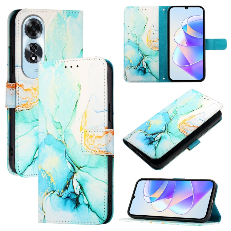 PT003 Marble Pattern Flip Leather Phone Case