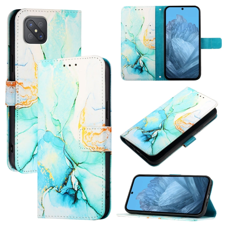 PT003 Marble Pattern Flip Leather Phone Case, For OPPO A72 / A52 / A92 4G, For OPPO A92s