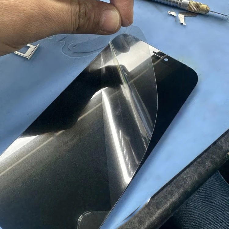Transparente LCD-Kunststoff-Schutzaufkleber, Für iPhone 14 Pro Max / 15 Pro Max, Für iPhone 15 / 15 Pro / 13 Pro, Für iPhone 14 Plus, Für iPhone 14 / 14 Pro, Für iPhone 12 mini / 13 mini, Für iPhone 12 / 12 Pro, Für iPhone XR / 11