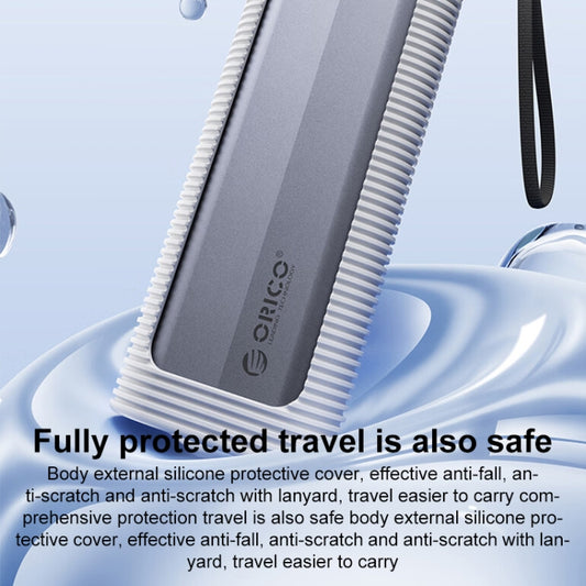 ORICO AXM2S-G2 10Gbps M.2 NVMe SSD Enclosure with 2 in 1 Type-C + USB-A Data Cable, AXM2S-G2