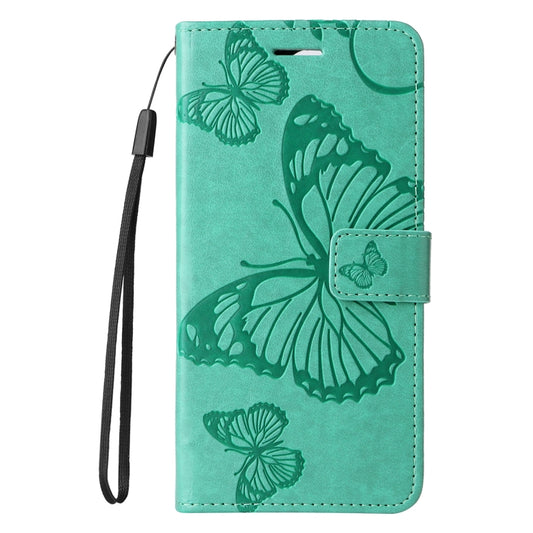 Étui portefeuille en cuir à rabat avec motif papillon en relief 3D, Pour iPhone 17e / 16e, Pour iPhone 16 Pro Max, Pour iPhone 16 Pro, Pour iPhone 16 Plus, Pour iPhone 16