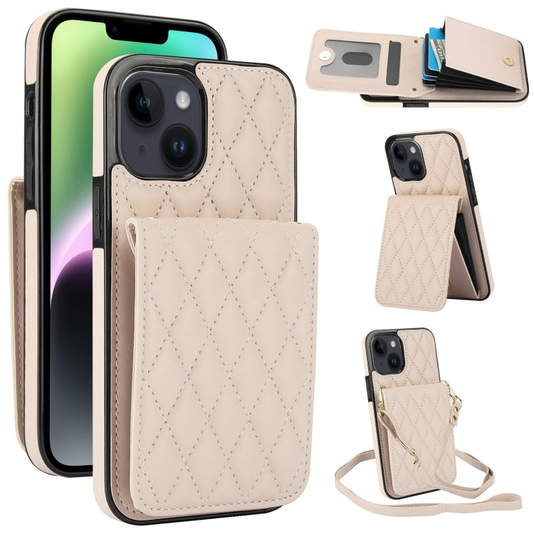 YM015 Crossbody Rhombic Card Bag RFID Phone Case, For iPhone 13 Pro Max, For iPhone 13 Pro, For iPhone 13, For iPhone 12 / 12 Pro, For iPhone 12 Pro Max, For iPhone 11 Pro Max, For iPhone 11, For iPhone 11 Pro