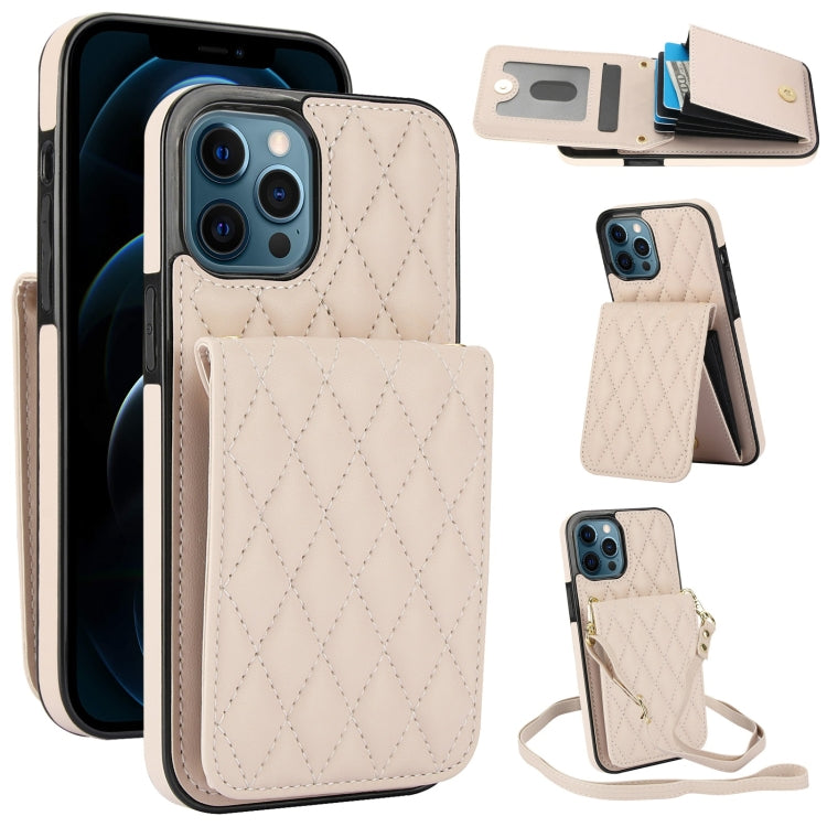 YM015 Crossbody Rhombic Card Bag RFID Phone Case, For iPhone 13 Pro Max, For iPhone 13 Pro, For iPhone 13, For iPhone 12 / 12 Pro, For iPhone 12 Pro Max, For iPhone 11 Pro Max, For iPhone 11, For iPhone 11 Pro