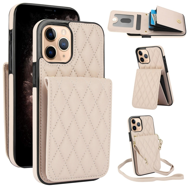YM015 Crossbody Rhombic Card Bag RFID Phone Case, For iPhone 13 Pro Max, For iPhone 13 Pro, For iPhone 13, For iPhone 12 / 12 Pro, For iPhone 12 Pro Max, For iPhone 11 Pro Max, For iPhone 11, For iPhone 11 Pro