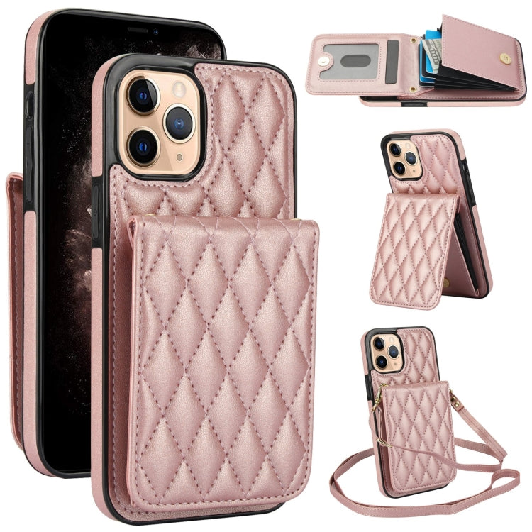 YM015 Crossbody Rhombic Card Bag RFID Phone Case, For iPhone 13 Pro Max, For iPhone 13 Pro, For iPhone 13, For iPhone 12 / 12 Pro, For iPhone 12 Pro Max, For iPhone 11 Pro Max, For iPhone 11, For iPhone 11 Pro