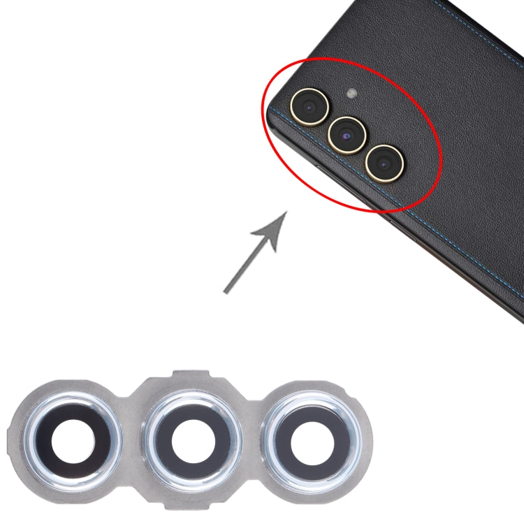 10pcs Original Rear Camera Lens Cover, For Samsung Galaxy C55 SM-C556