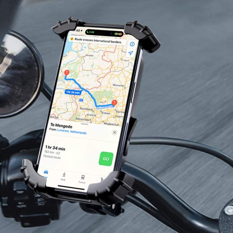 ROCK PRH1004 Cycling Phone Holder, Handlebar Style, Rearview Mirror Style