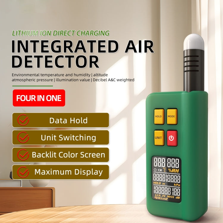 BSIDE GX1 Integrated Environment Monitor Temperature Humidity Altitude Noise Detection, GX1