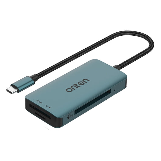 Onten C15 3 in 1 USB-C / Type-C to CFast 2.0 & SD & TF Card Reader, C15
