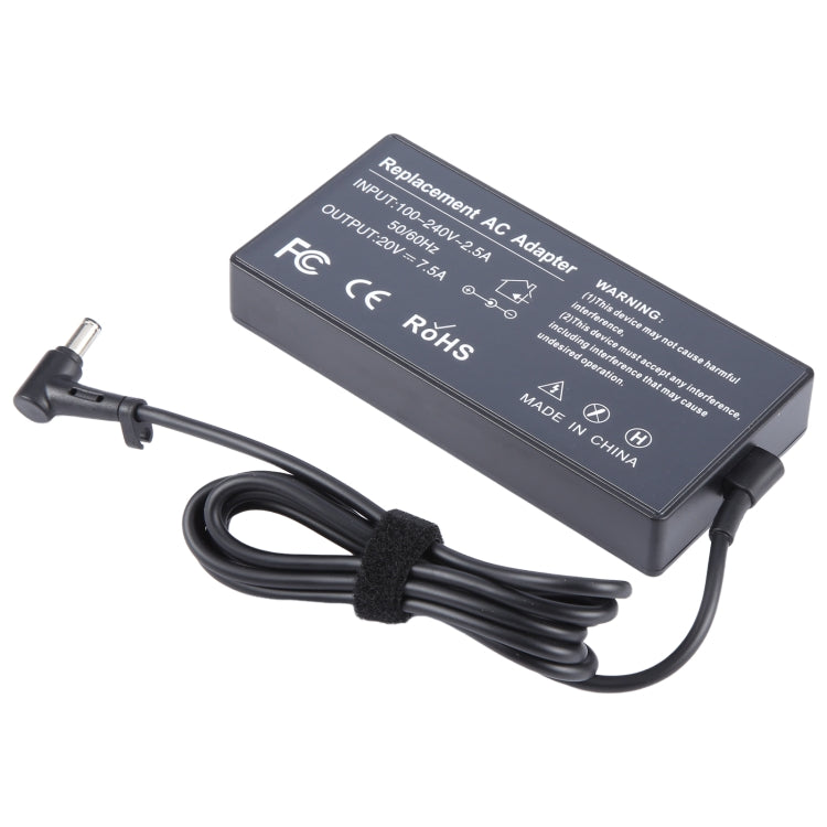 150W 20V 7.5A Laptop Notebook Power Adapter For Asus 6.0 x 3.7mm, EU Plug, US Plug, UK Plug, AU Plug