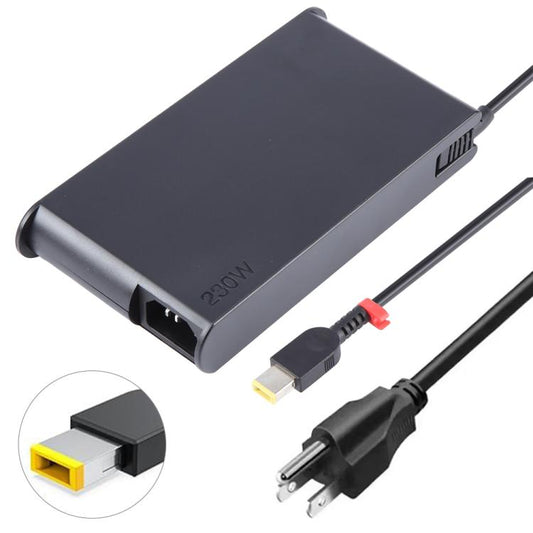 230W 20V 11.5A Laptop Notebook Power Adapter with Big Square USB Port For Lenovo Thinkpad / ThinkBook / Xiaoxin