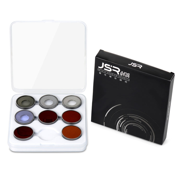 Für DJI Osmo Action 4 JUNESTAR Schraubfilter, MCUV, CPL, ND8, ND16, ND32, ND64, ND1000, ND8PL, ND16PL, ND32PL, ND64PL, NIGHT, STAR, Streak Gold Drawing, Streak Blue Drawing, Makro 15X, Pink Tauchfilter, Magenta Tauchfilter...