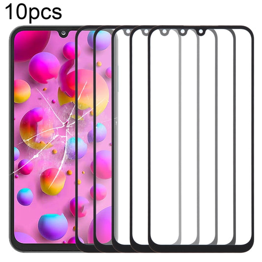 10pcs Front Screen Outer Glass Lens with OCA Optically Clear Adhesive, For Samsung Galaxy F15 SM-E156B, For Samsung Galaxy A15 5G SM-A156B, For Samsung Galaxy A55 SM-A556B, For Samsung Galaxy A35 SM-A356B, For Samsung Galaxy S24+ SM-S926B
