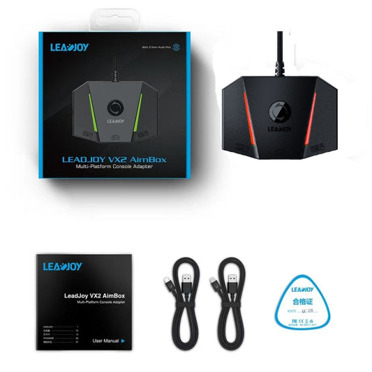 Convertisseur clavier souris pour console de jeux GameSir LeadJoy VX2 AimBox pour Xbox / PS4