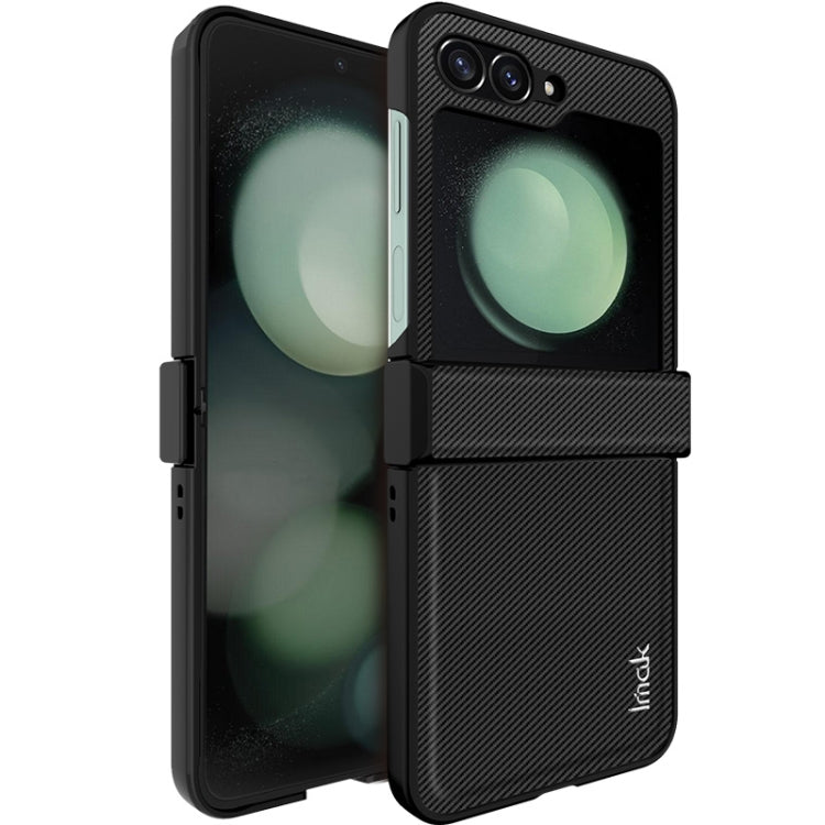 imak Ruiyi Series Carbon Fiber PU + PC Phone Case, For Samsung Galaxy Z Fold7 5G, For Samsung Galaxy Z Flip7 5G, For Samsung Galaxy Z Flip6 / Flip7 FE, For Samsung Galaxy Z Fold6