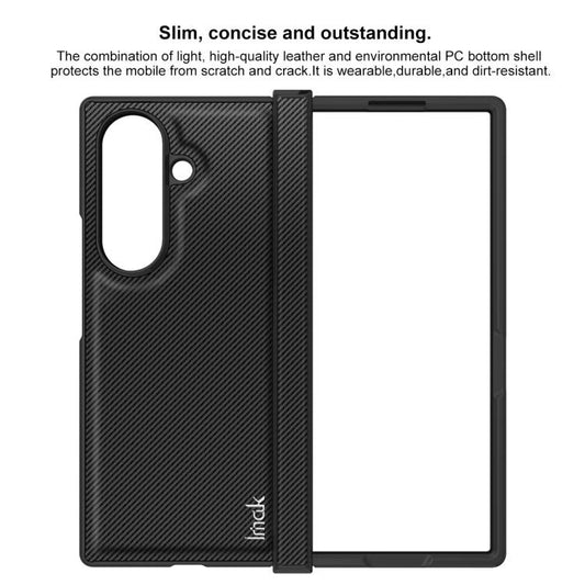 imak Ruiyi Series Carbon Fiber PU + PC Phone Case