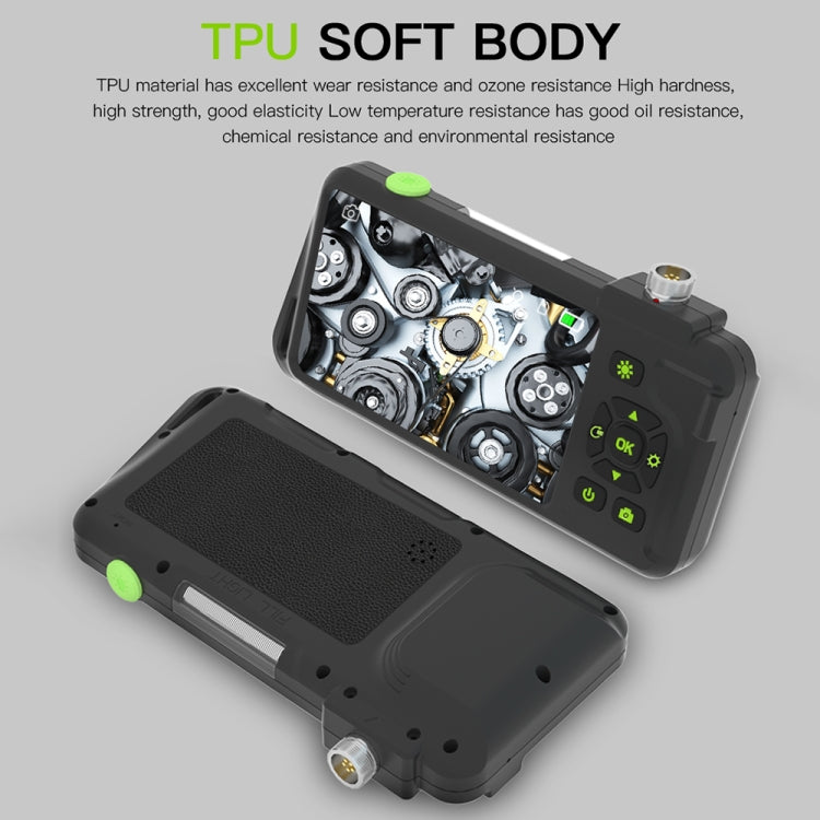 T22 4.5 inch IPS Color Screen 7.9mm Triple Camera Hard Cable Industrial Endoscope, 1m, 2m, 3.5m, 5m, 10m