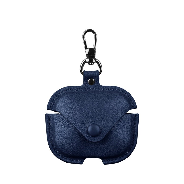 Business Leather Earphone Protective Case with Hook