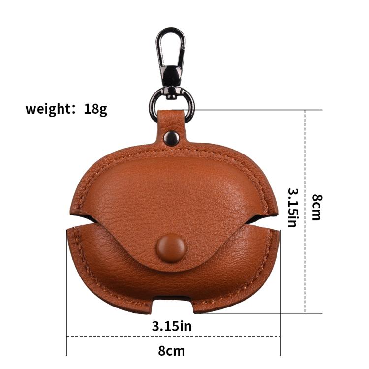 Business Leather Earphone Protective Case with Hook, For Redmi Buds 6 Pro, For Redmi Buds 5 / 6S, For Redmi Buds 5 Pro / Buds 4 Pro, For Redmi Buds 4